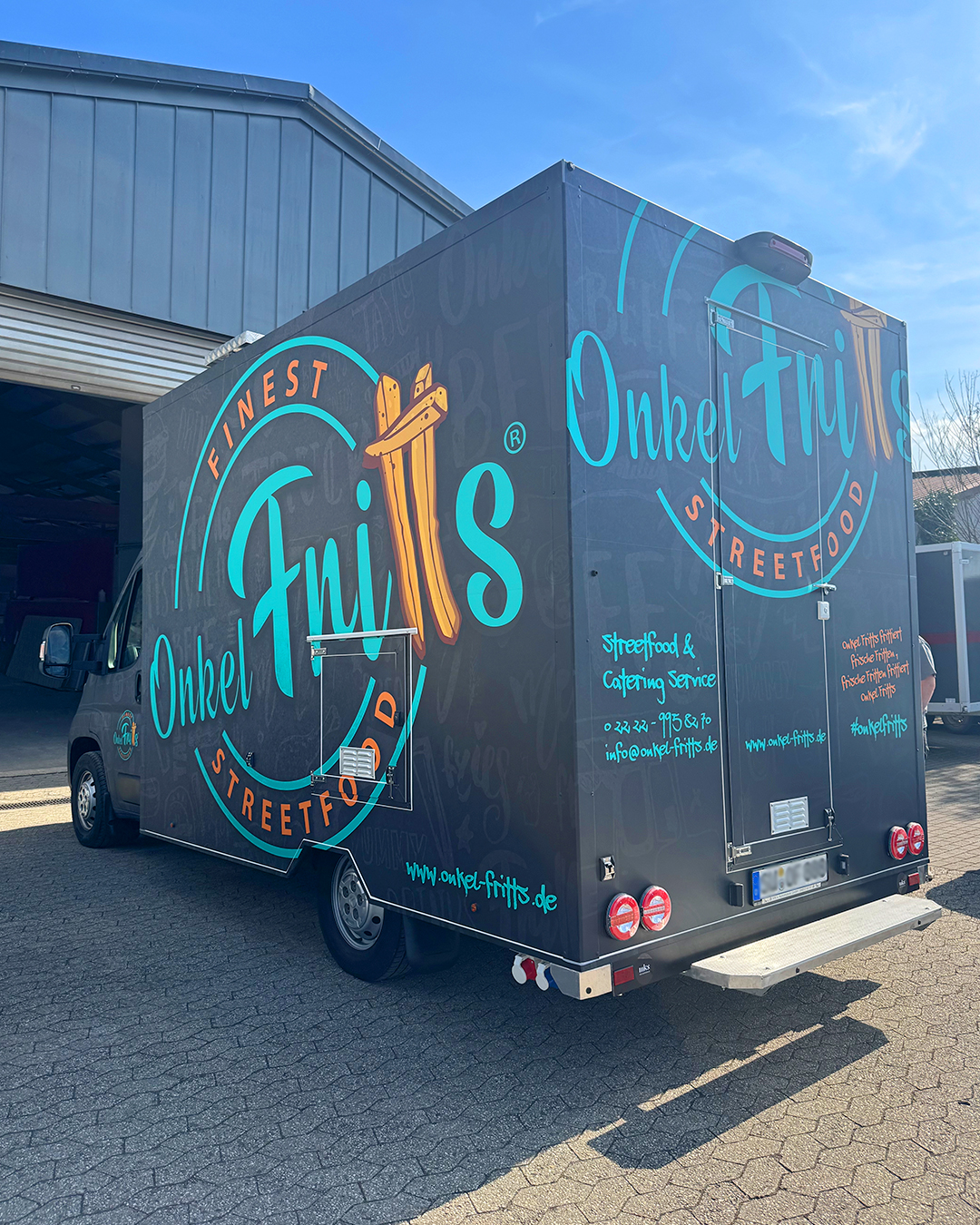 Vollfolierung Foodtruck