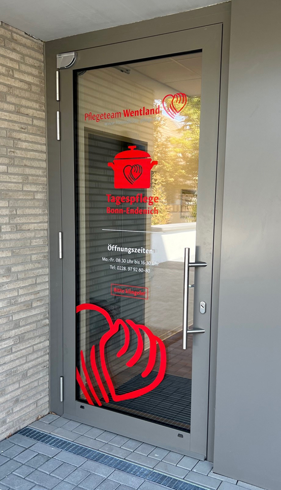 Eingangsbeschriftung